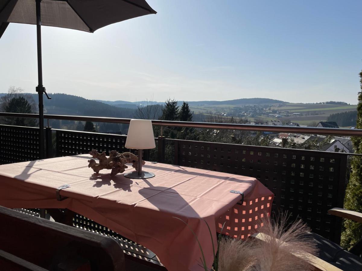 Tolle Ferienwohnung Mit Loggia In Schauenstein 100Qm Bei Hof An Der Saale Frankenwald 외부 사진